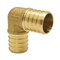 Apollo 1 in. Brass PEX Barb 90-Degree Elbow APXE11 - alternate 2